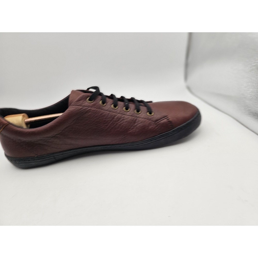 BIRCHBURY Bramford Barefoot Minimalist Leather Slip-on Sneakers Brown Men's 12 - Picture 5 of 10